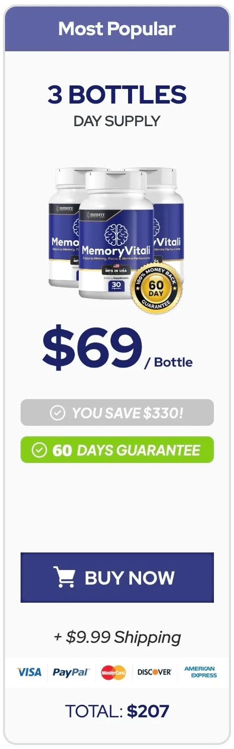 MemoryVitali 3 bottle pack