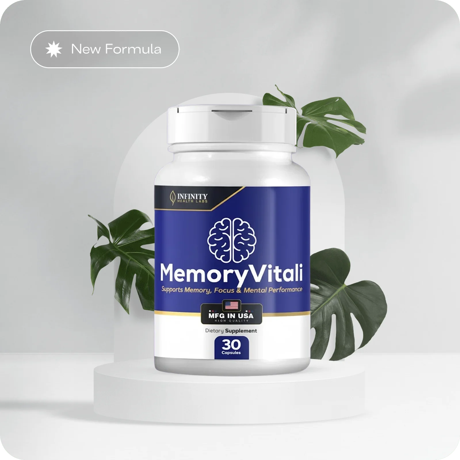 MemoryVitali natural brain support